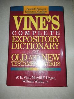 Vine's Complete Expository Dictionary of Old and New Testament Words