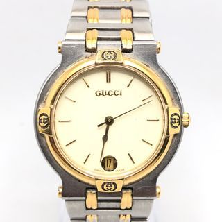 Vintage Gucci Womens Watch Swiss Made Gold Tone Stainless Steel