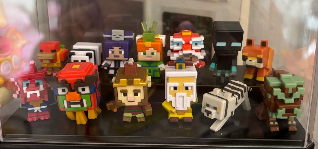Wts Minecraft series 14 mini figures full set