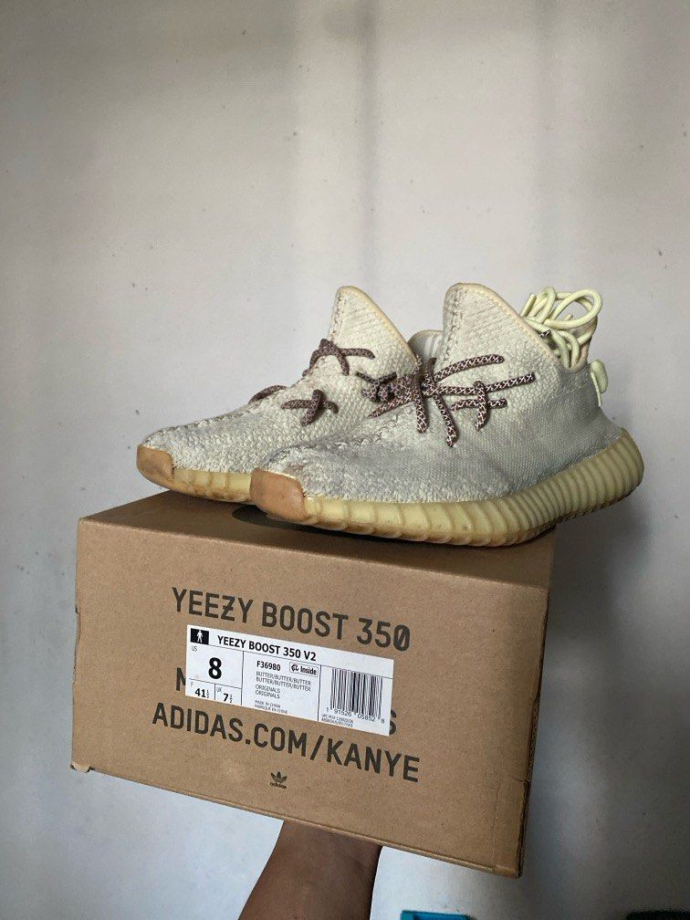 Adidas yeezy boost 350 top v2 butter mens f36980