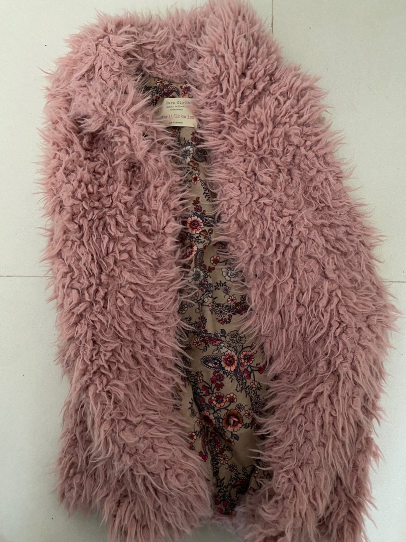 Fur vest hotsell zara
