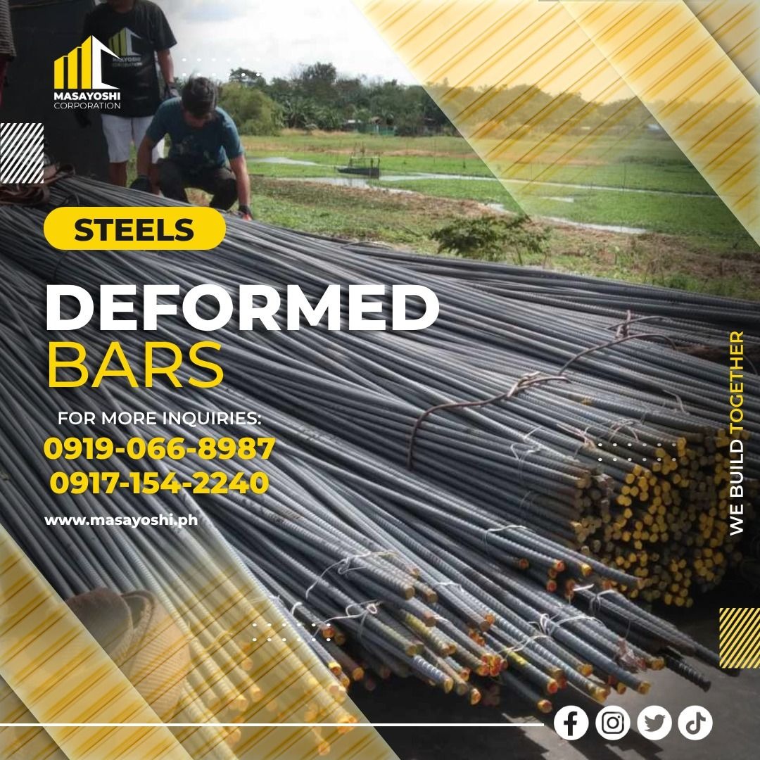 10mm x 6m Deformed Bar Grade 33 Reinforcement Bar Rebar RSB