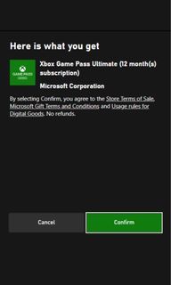 12months Game Pass Ultimate