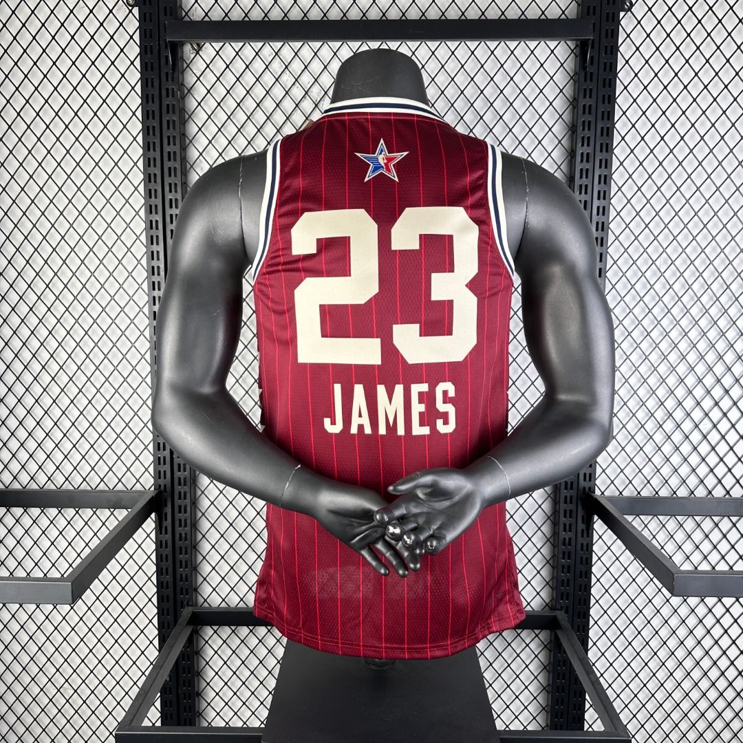 2024 NBA ALL STAR WEST JERSEY UNIFORM LEBRON CURRY DURANT Men s