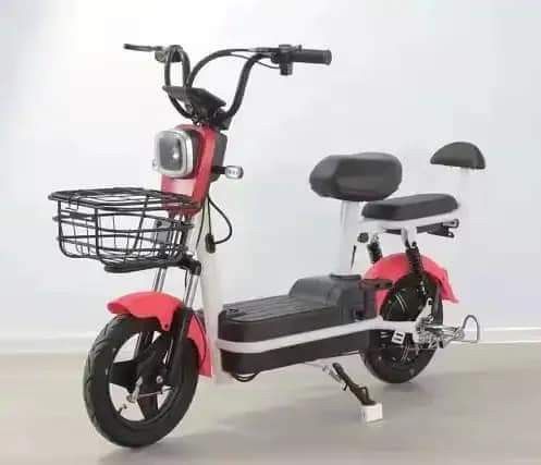 2 wheels electric bike (Category: Bicycles) located in Manila. Submitted by saguittarian06 (Listing ID 1288698187, Image 2). Description: 10000 NEW ARRIVAL Fashion 2-WHEELS ELECTRIC BIKE REMOVABLE BATTERY Digital Display control ORIGINAL BATTERIES Original Alloy Motor Brand batteries FREE SIDE MIRROR FREE DEMO FREE CERTIFICATE OF OWNERSHIP NEW DIGITAL GAUGE BIG HEADLIGHT WITH PEDAL ASSIST WITH SIGNAL LIGHT WITH REMOTE (DUPLICATE) BASKET IN FRONT 