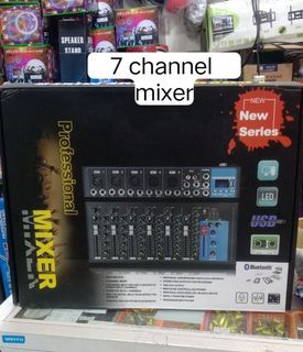 7 channel mixer