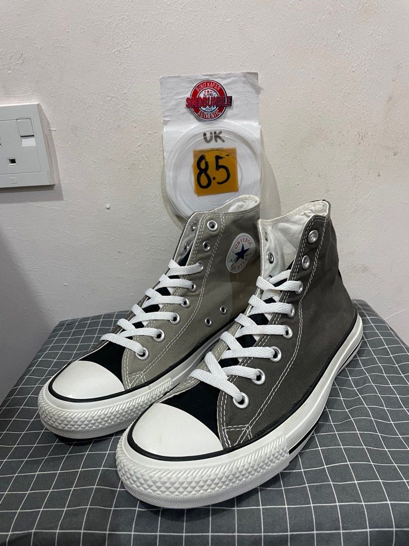 8.5UK CONVERSE ALL STAR GREY HI