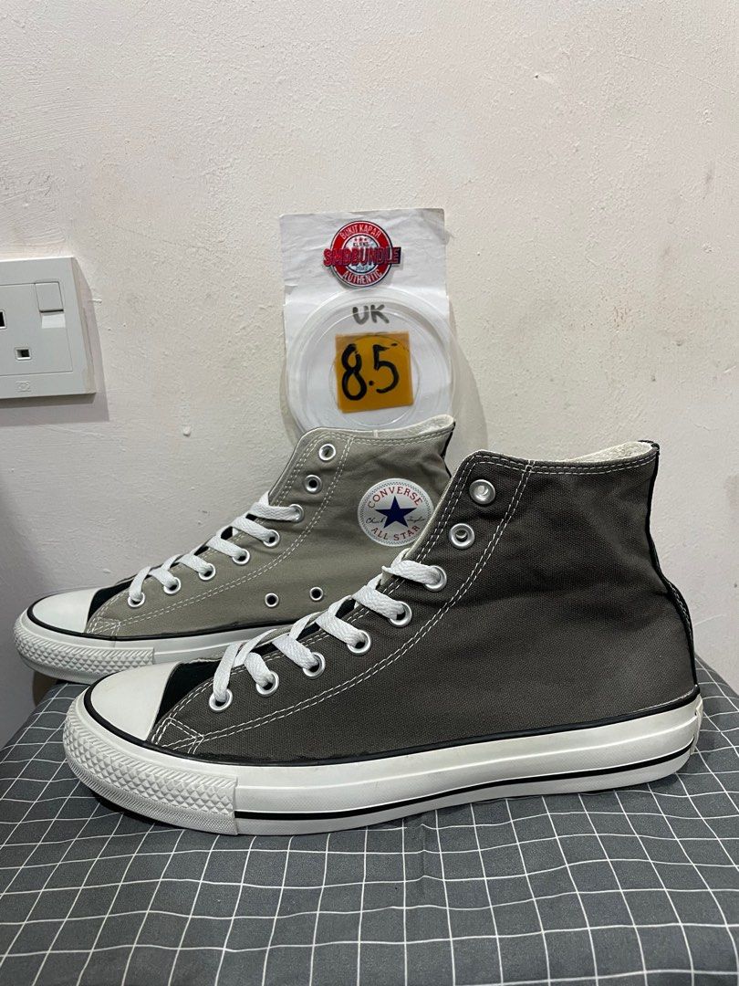 Grey converse shop uk