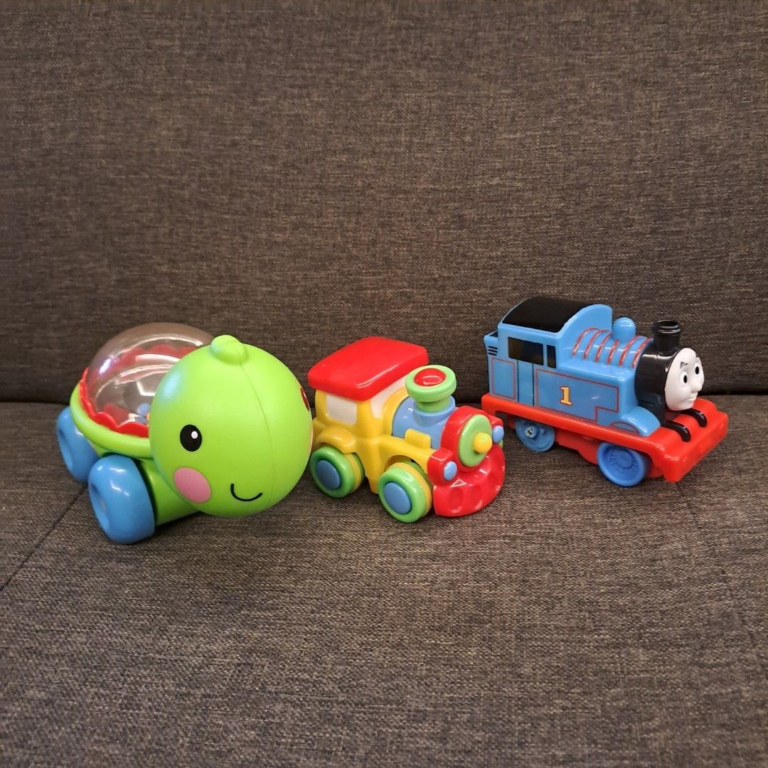 Baby toys Kids toys Fisherprice turtle car Toys R us train Thomas the train all toys R us Hobbies Toys Toys Games on Carousell