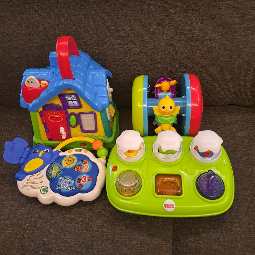 ( Baby toys / kids toys ) fisherprice function toys , leap frog function  educational toy , playskool fidget toys