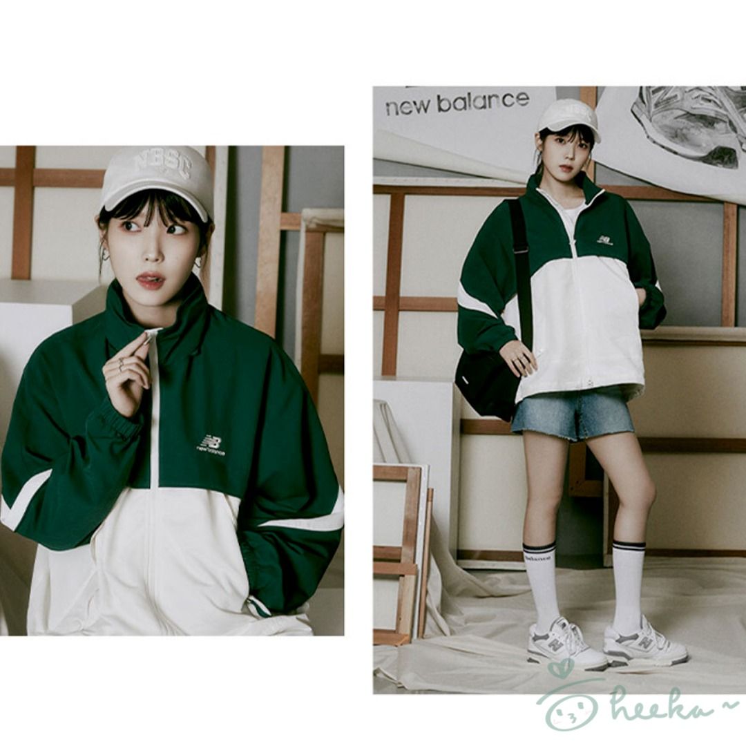New Balance UNI Color Block Warm up Jacket IU Pick