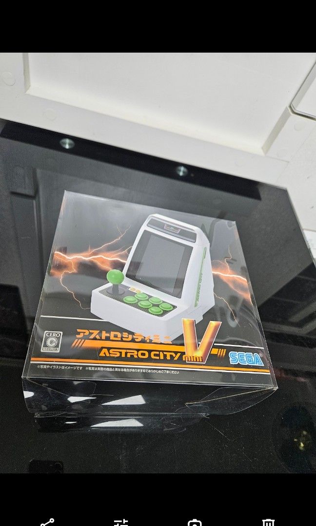 全新sega astro city mini v, 興趣及遊戲, 收藏品及紀念品, 古董收藏