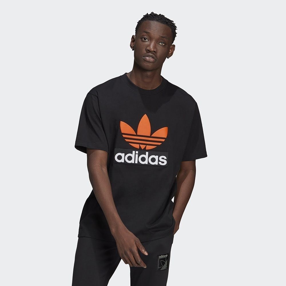 Mens adidas cheap trefoil tee