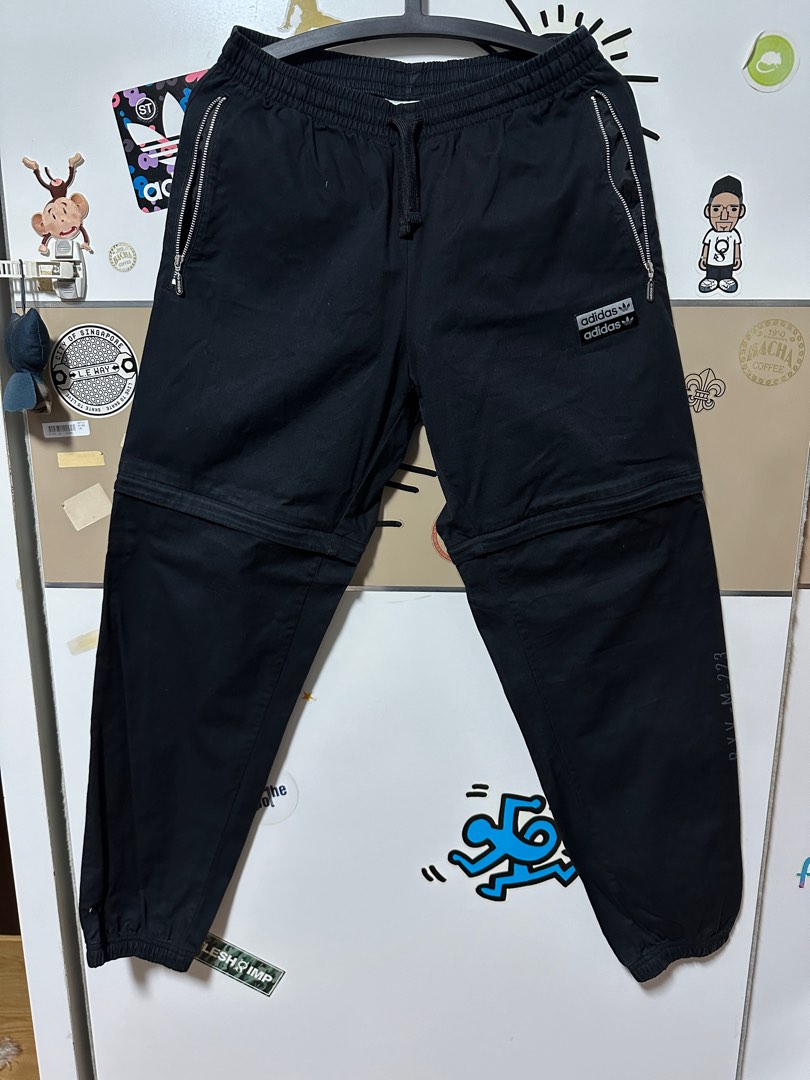 Adidas originals ryv deals cargo pant in black