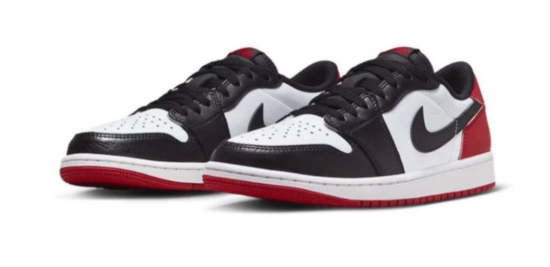Jordan 1 low black toe womens shop