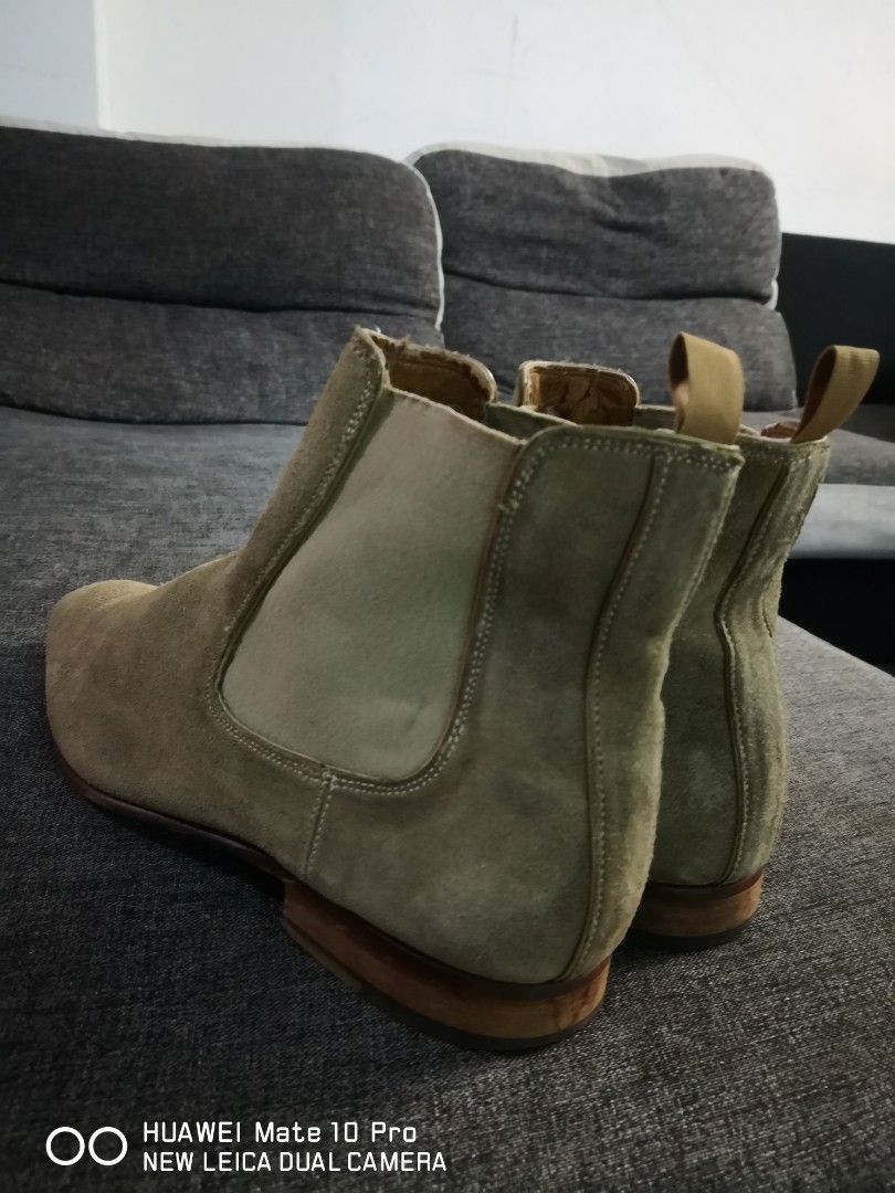 Aldo olive store green boots