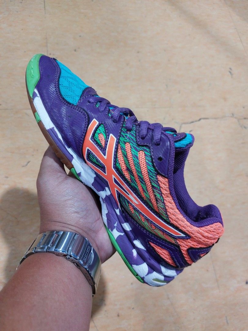 Asics Gel Flashpoint 2 Women s Volleyball Athletic Shoes 23.5 cm Women s Fashion Footwear Sneakers on Carousell