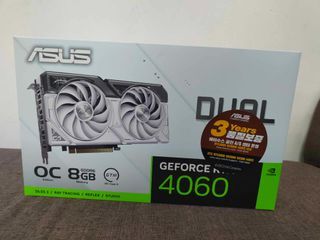 ASUS Dual GeForce RTX™4060 White OC Edition
