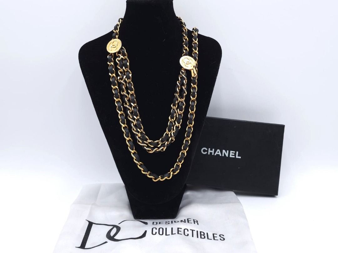 Authentic chanel hotsell belt
