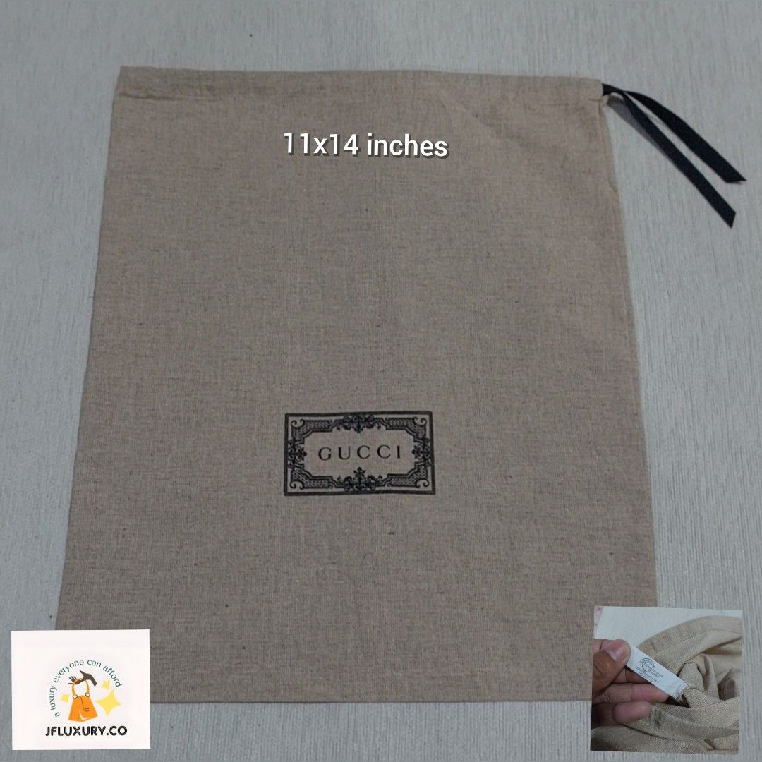 Authentic Gucci Dust bag Luxury Bags Wallets on Carousell