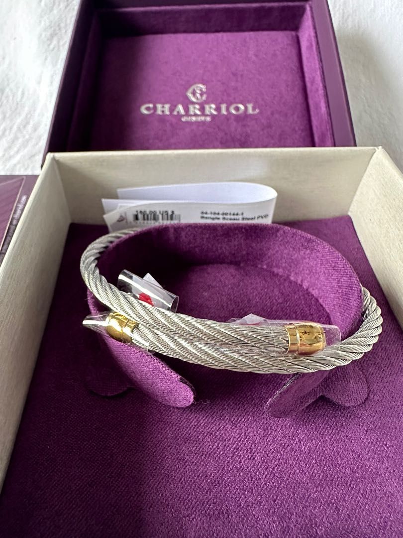 Available Brand New in Box CHARRIOL Celtic Bangle Sceau Yellow