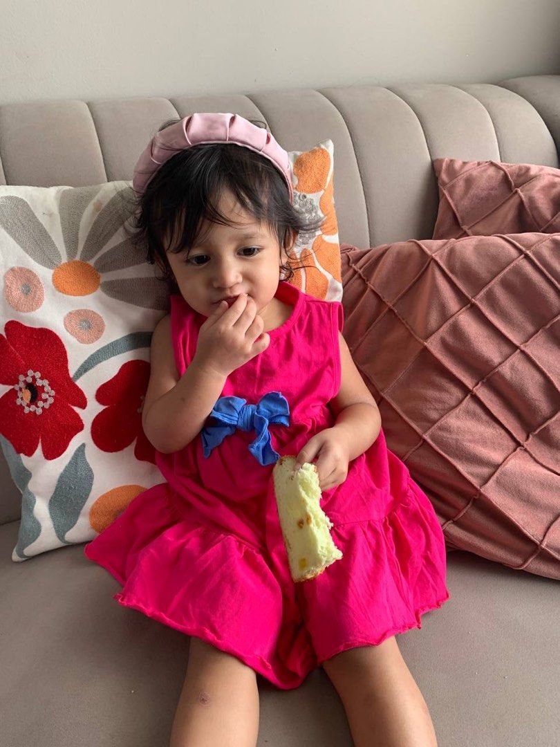 Baby Dress in Hot Pink Babies Kids Babies Kids Fashion on