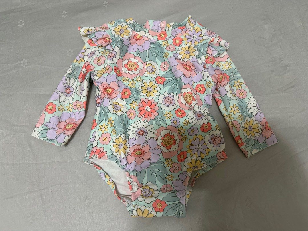 Newborn baby swimming costume cheap