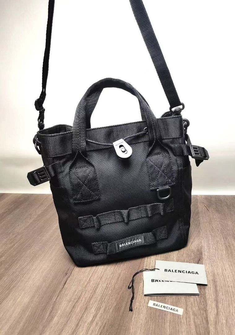 Balenciaga Army Small Tote Bag in black 644029 2BKPI 1000 Carousell