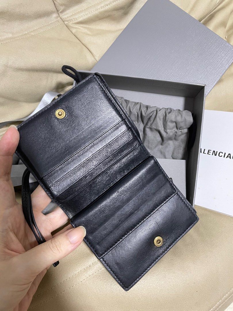 Balenciaga neo classic mini wallet 2025