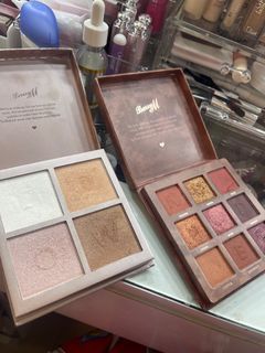 Barry m eye shadow and highlighter palette
