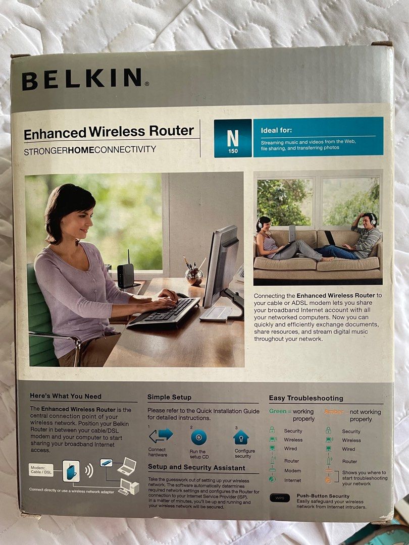 Belkin and TPLink Wireless Routers (Category: Networking) located in Pasig City. Submitted by goodies_from_yesterday (Listing ID 1288577989, Image 2). Description: Old routers still working with power adapters and box. For sale ₱200 each. .
