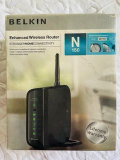 Belkin and TPLink Wireless Routers