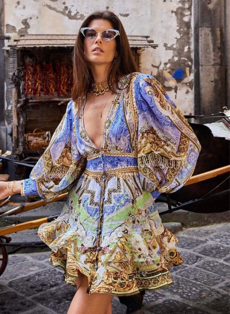 Camilla silk dress hot sale