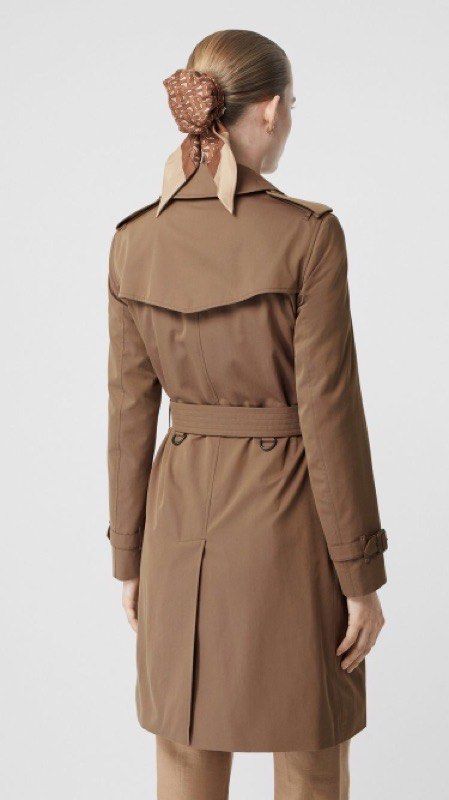 Tropical gabardine trench new arrivals coat