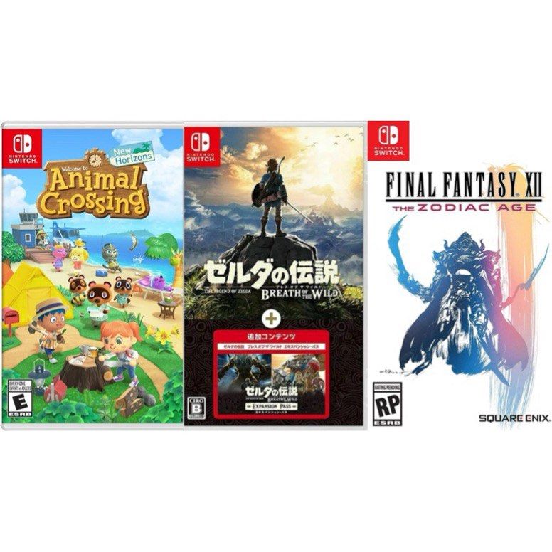 Buy 2 Free 1 3in1 Nintendo Switch The Legend of Zelda Breathof