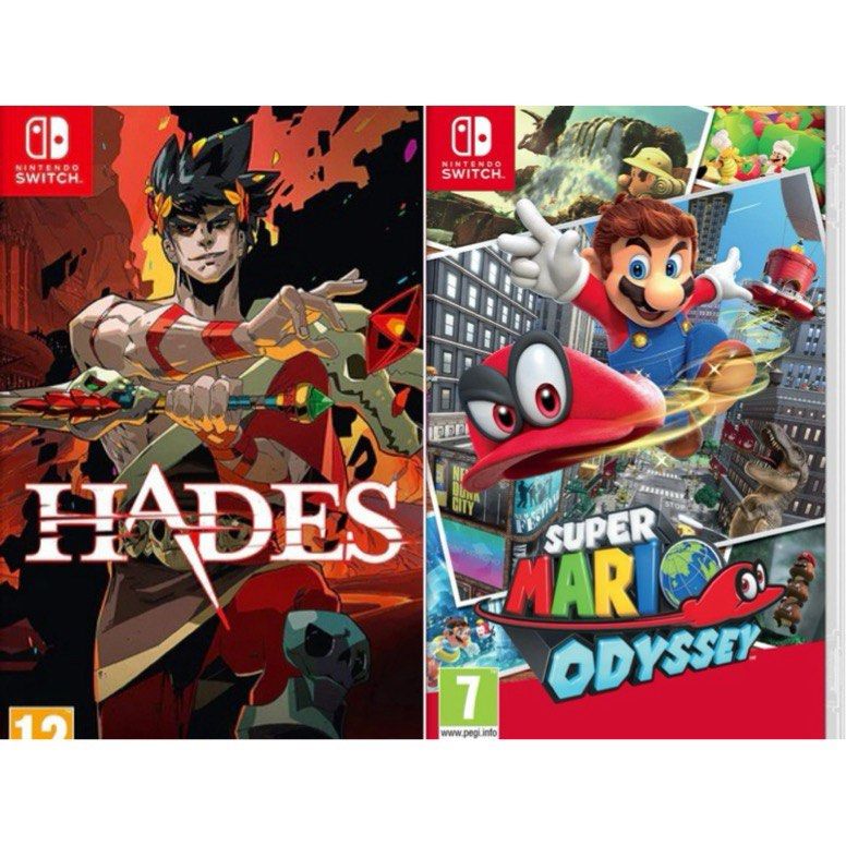 Buy 2 Free 1 2in1 Nintendo Switch Hades Mario odyssey Video