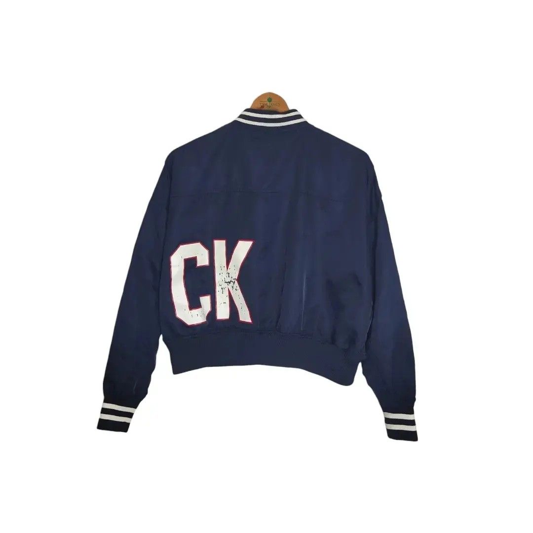 Calvin Klein varsity jacket Women s Fashion Coats Jackets and