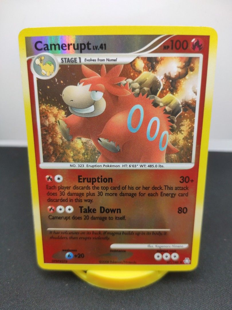 camerupt reverse Holo 47/146, Hobbies & Toys, Toys & Games on Carousell