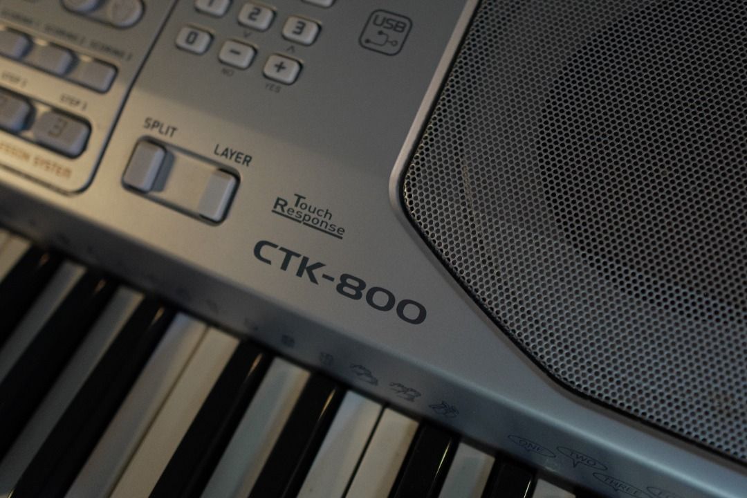Casio ctk 800 top