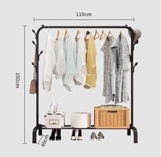 clothes rack single