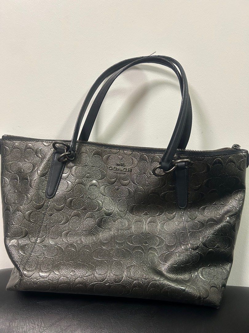 Coach ava zip tote clearance