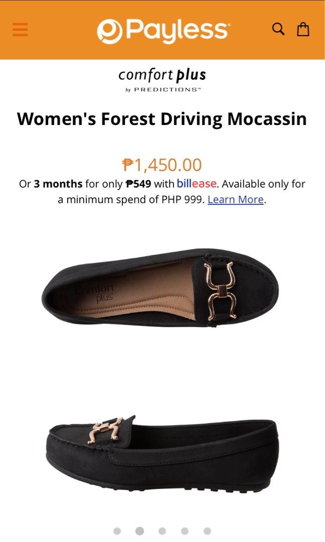 Comfort Plus Payless shoes loafers black 2024declutter