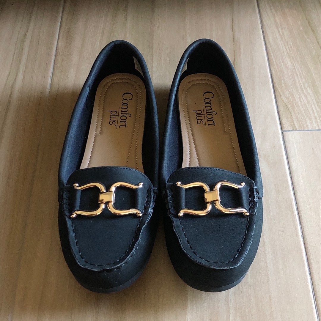 Comfort Plus Payless shoes loafers black 2024declutter