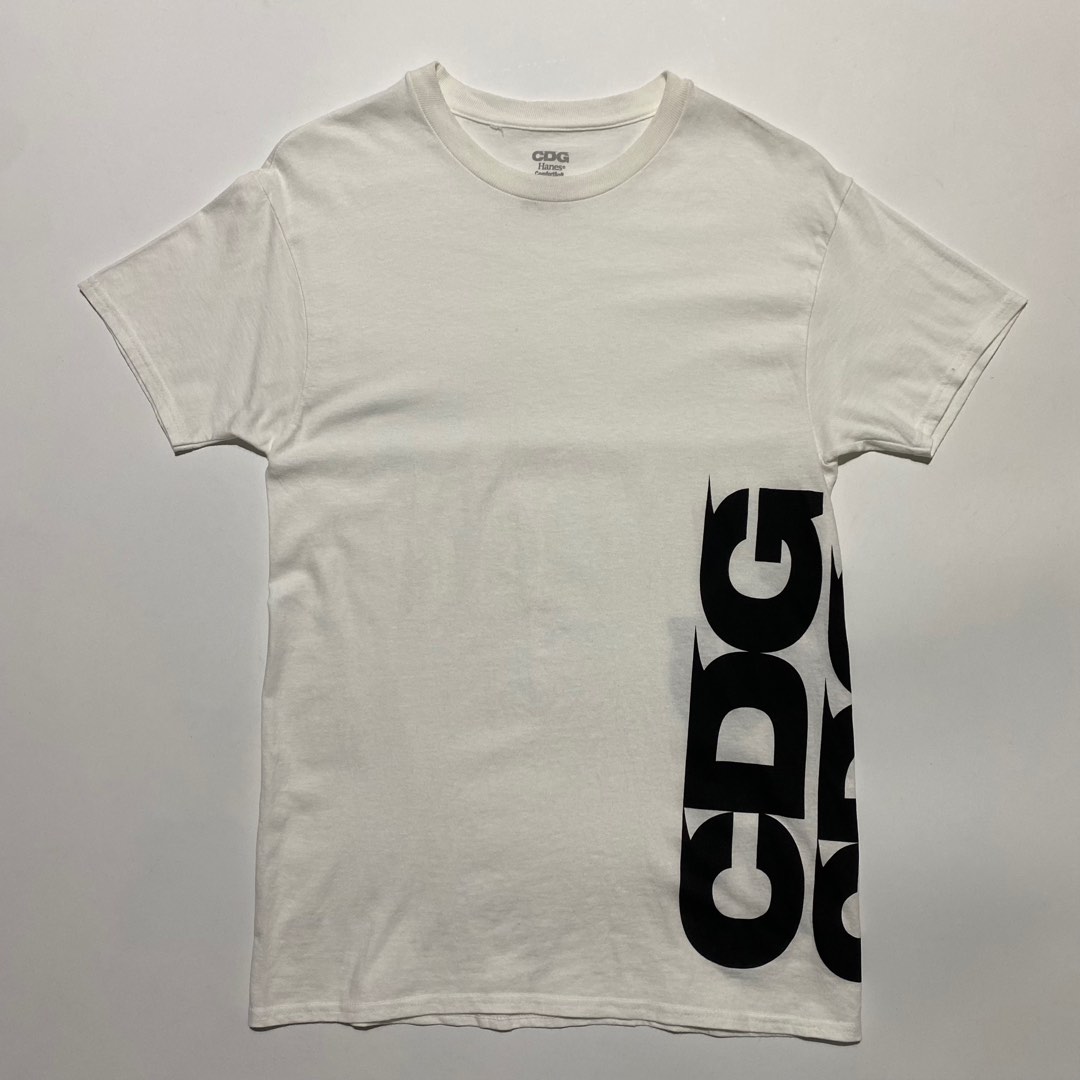 COMME DES GARCONS x HANES Men s Fashion Tops Sets Tshirts