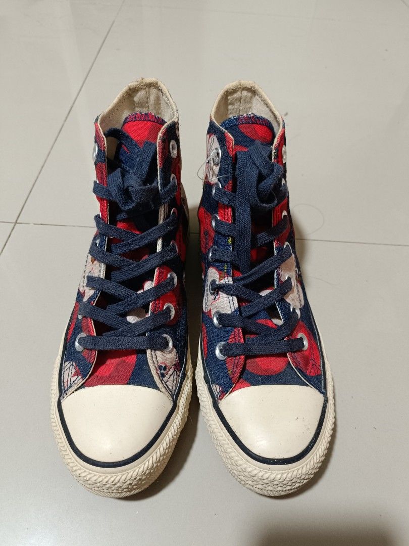 Converse Women Chuck Taylor High Top Apple Print Women s Fashion Footwear Sneakers on Carousell