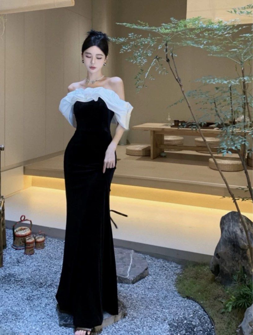 Elegant off 2025 the shoulder dress
