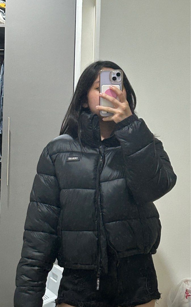 Everlast crop hot sale jacket