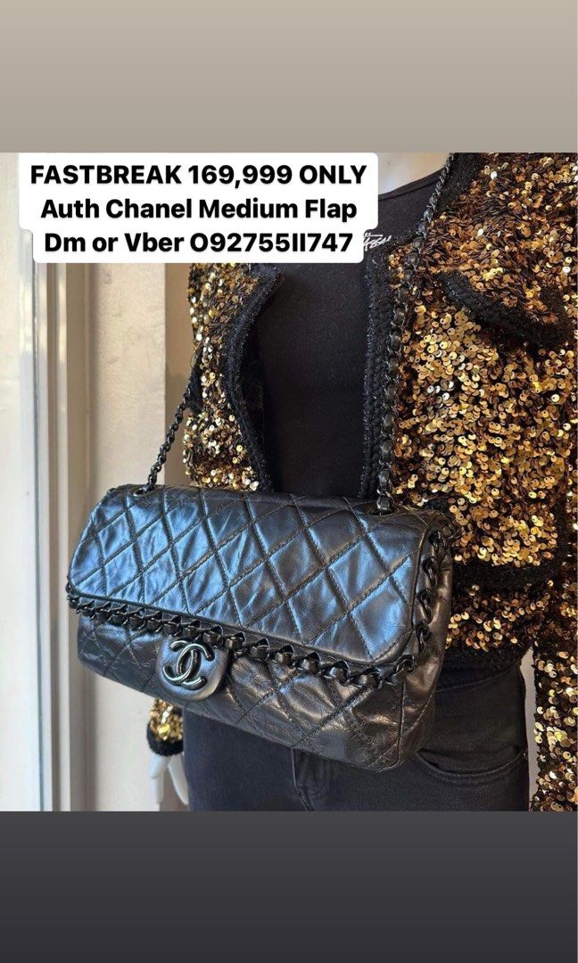 Chanel wrap 2024 around chain bag