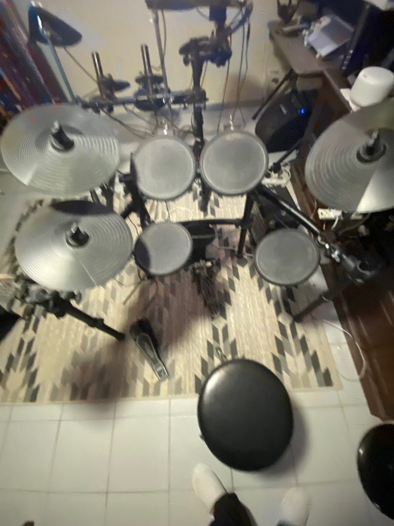 Simmons sd7pk 2025 electronic drum set