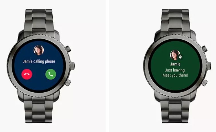 Fossil gen 3 smartwatch q explorist smoke stainless steel ftw4001 sale